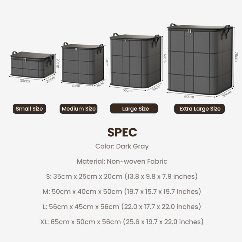 Dura Comforter Organizer | Extra - Large Capacity, Dust - Proof - Hartwella