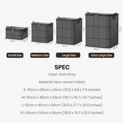 Dura Comforter Organizer | Extra - Large Capacity, Dust - Proof - Hartwella