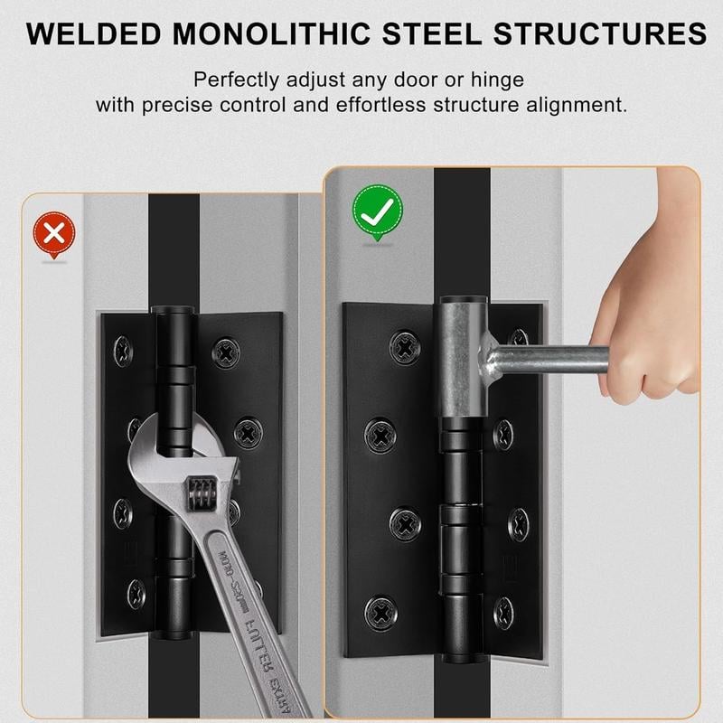 Dura Door Hinge Tool | Heavy-Duty, Ergonomic Design - Hartwella