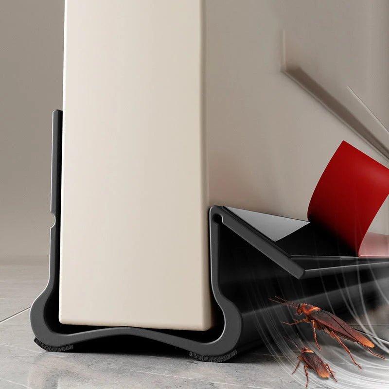 Dura Draft Stopper | Under-Door Soft PVC Seal, Adjustable Fit for 3.5–5.5 cm Doors - Hartwella