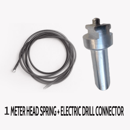 Dura Drain Auger | Heavy - Duty Manganese Steel for Unclogging Sinks and Toilets - Hartwella