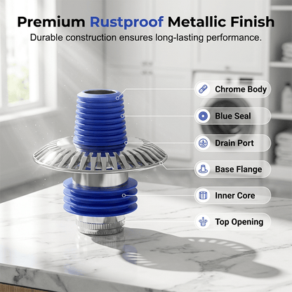 Dura Drain Connector | 3-in-1 Design, Rustproof - Hartwella