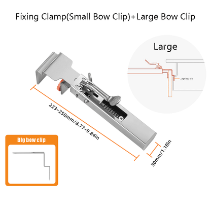 Dura Drawer Clamp | Adjustable Width, Reinforced Design - Hartwella