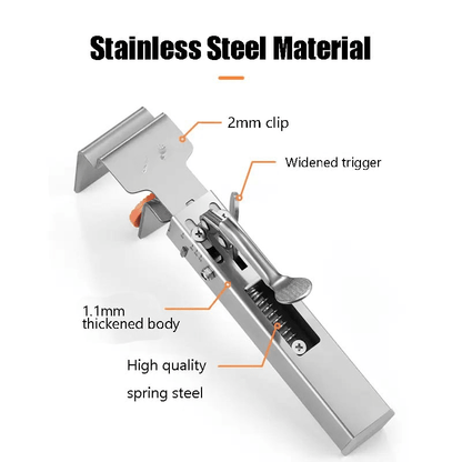 Dura Drawer Clamp | Adjustable Width, Reinforced Design - Hartwella