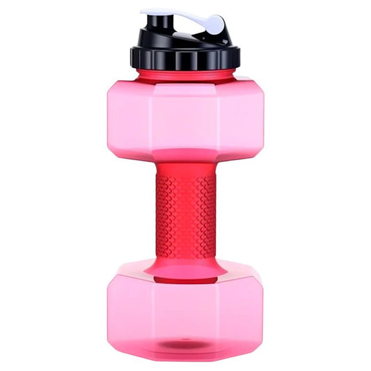 Dura Dumbbell Water Bottle | Ergonomic Design, BPA - Free, Flip - Top Spout - Hartwella