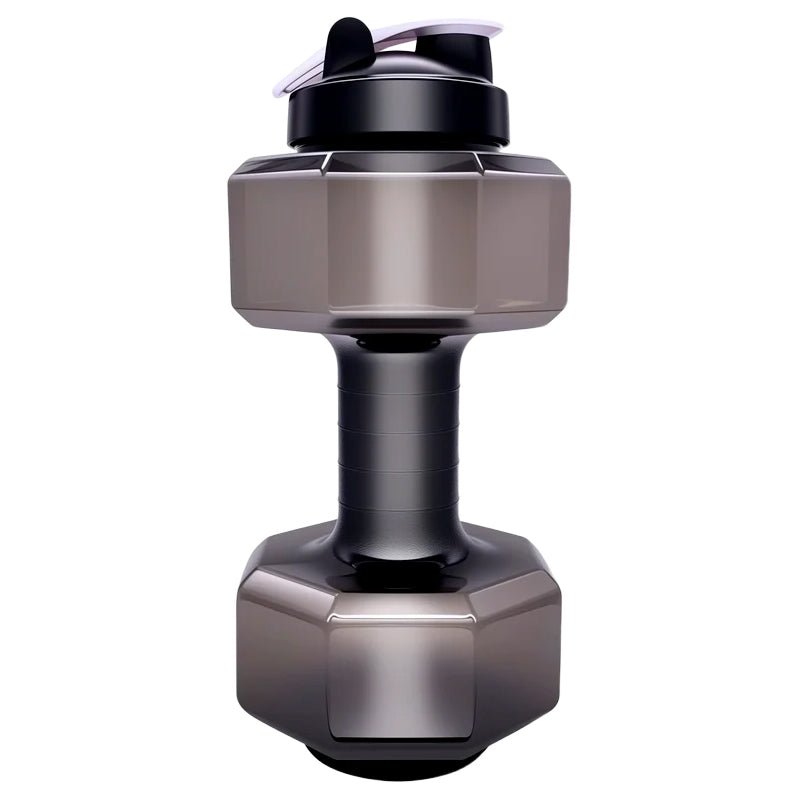 Dura Dumbbell Water Bottle | Ergonomic Design, BPA - Free, Flip - Top Spout - Hartwella