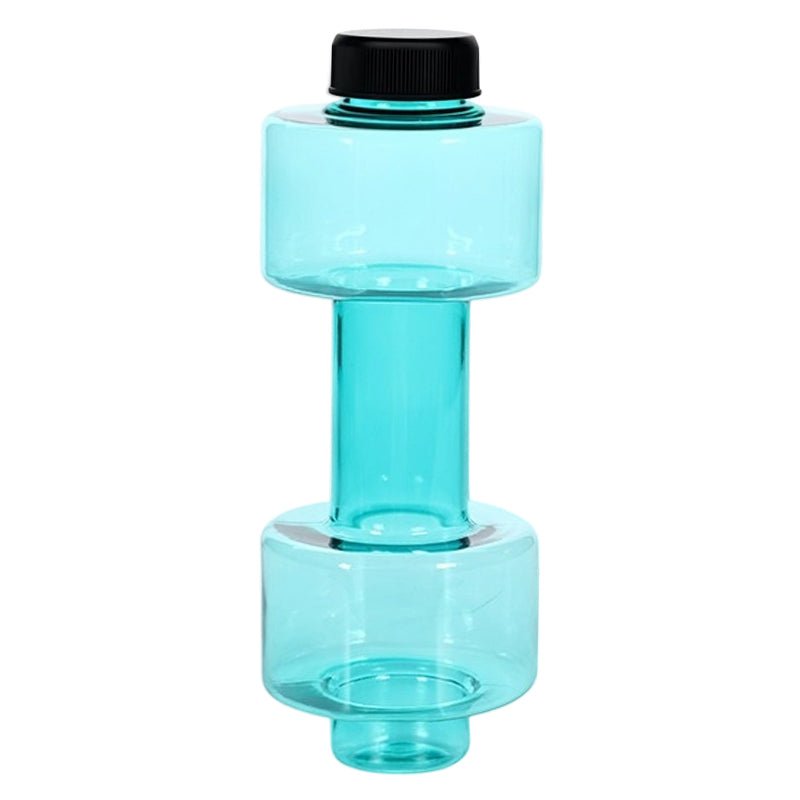 Dura Dumbbell Water Bottle | Ergonomic Design, BPA - Free, Flip - Top Spout - Hartwella