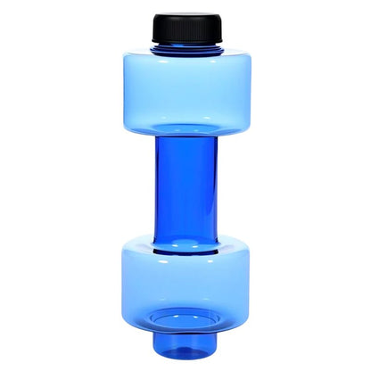 Dura Dumbbell Water Bottle | Ergonomic Design, BPA - Free, Flip - Top Spout - Hartwella