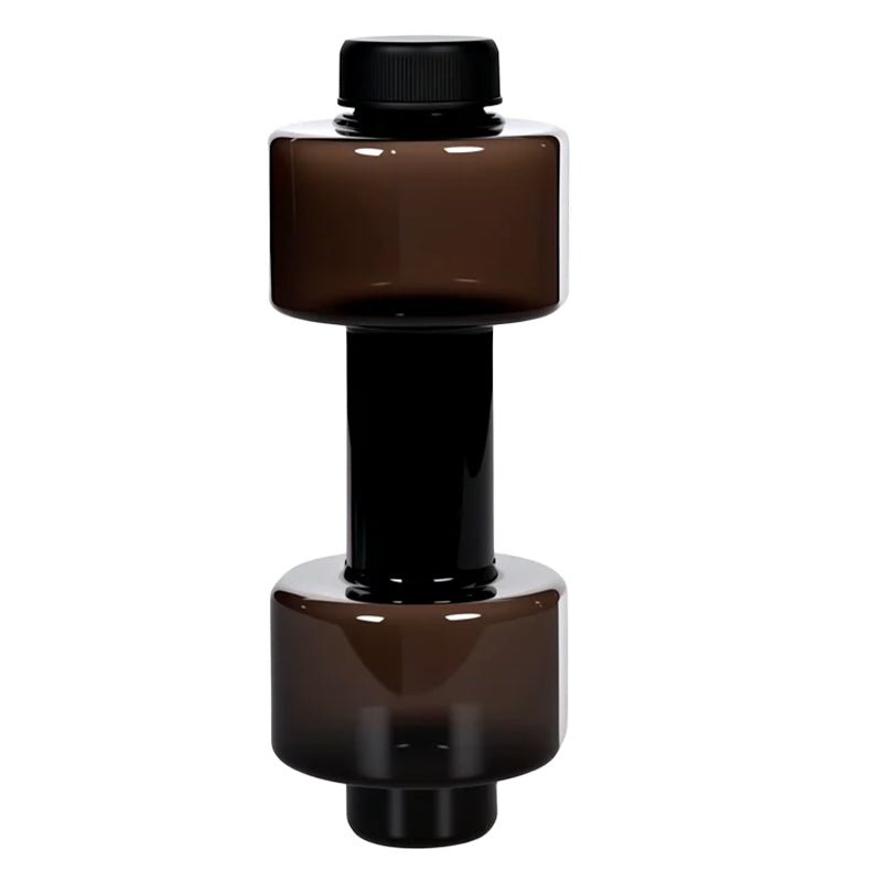 Dura Dumbbell Water Bottle | Ergonomic Design, BPA - Free, Flip - Top Spout - Hartwella