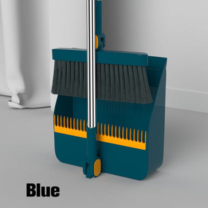 Dura Dustpan Set | 180° Rotating Broom - Hartwella