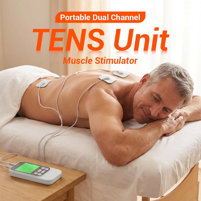 Dura TENS Unit | Dual Channel Muscle Stimulator - Hartwella