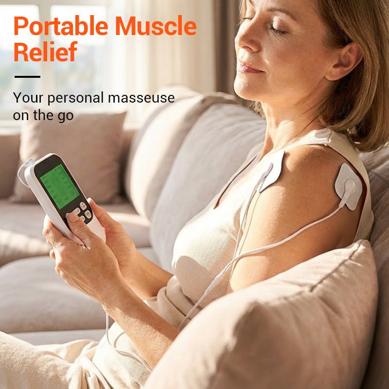 Dura TENS Unit | Dual Channel Muscle Stimulator - Hartwella