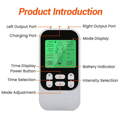Dura TENS Unit | Dual Channel Muscle Stimulator - Hartwella