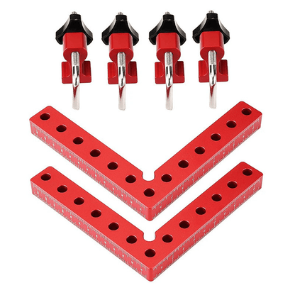DuraClamps Precision Squares Set | Aircraft-Grade Aluminum, Perfect 90° Angles - Hartwella