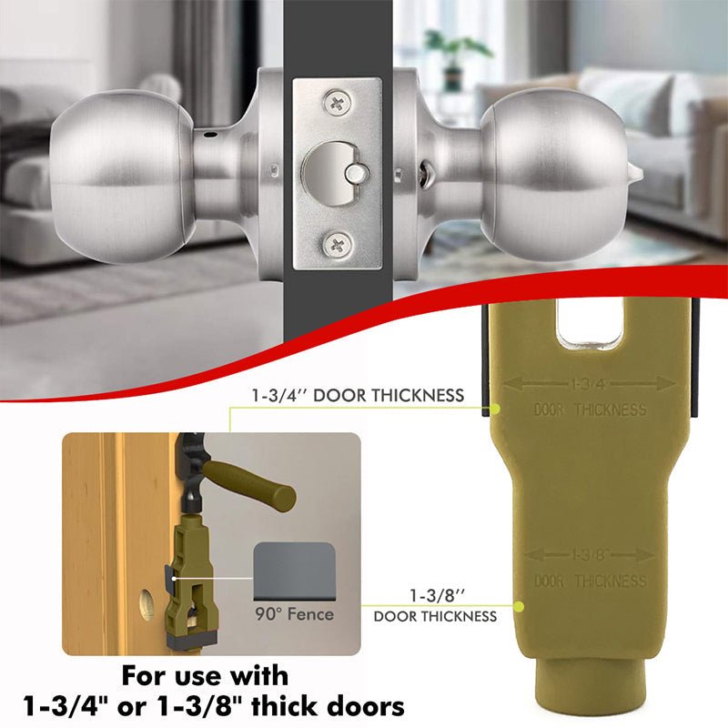 DuraLatch Installation Tool | Accurate Mortise Guide - Hartwella