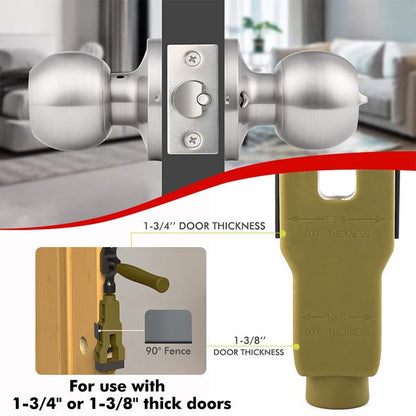 DuraLatch Installation Tool | Accurate Mortise Guide - Hartwella