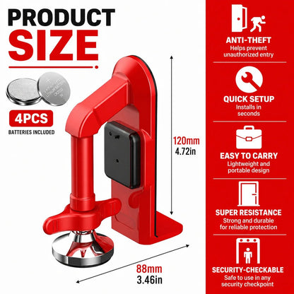 DuraSecure Door Alarm System | 80 dB Sensor for Enhanced Safety - Hartwella
