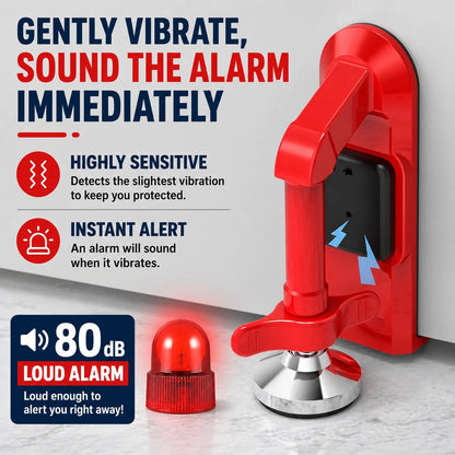 DuraSecure Door Alarm System | 80 dB Sensor for Enhanced Safety - Hartwella