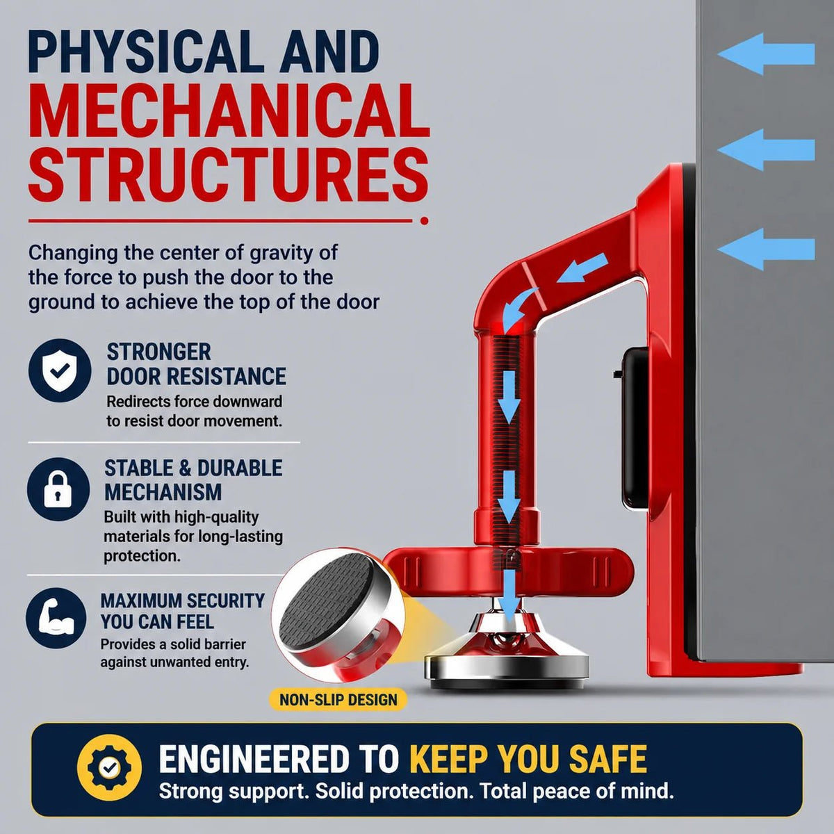 DuraSecure Door Alarm System | 80 dB Sensor for Enhanced Safety - Hartwella