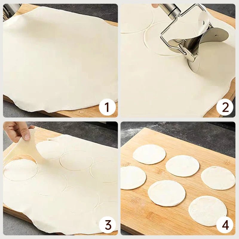 Duro Dumpling Cutter | Stainless Steel, 19.1 cm - Hartwella
