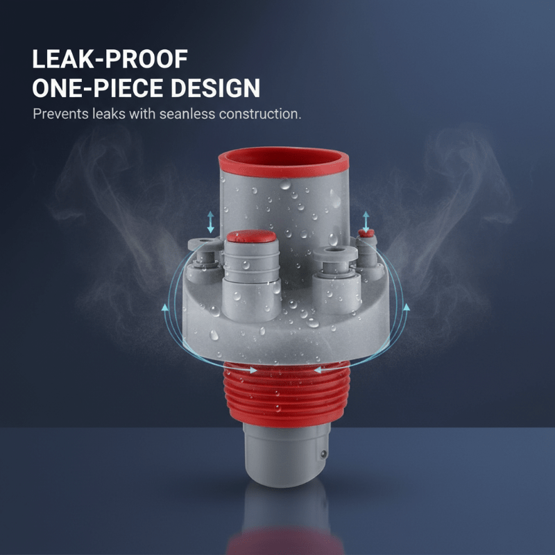 Easiest Drain Connector | Multi-Port Design, Leak-Proof - Hartwella