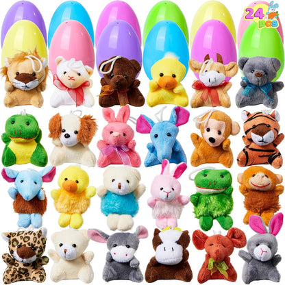 Easter Joy Eggs | Plush Animal Toys Inside - Hartwella
