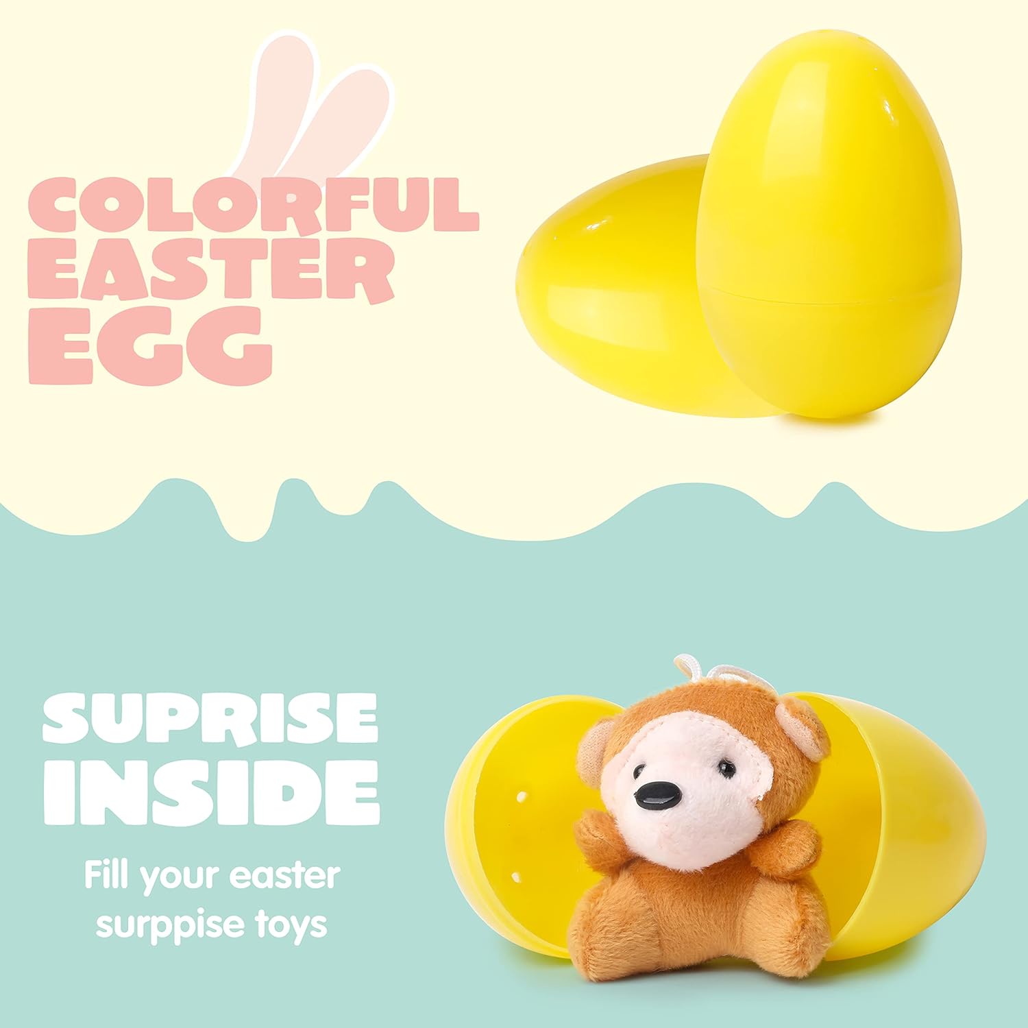 Easter Joy Eggs | Plush Animal Toys Inside - Hartwella