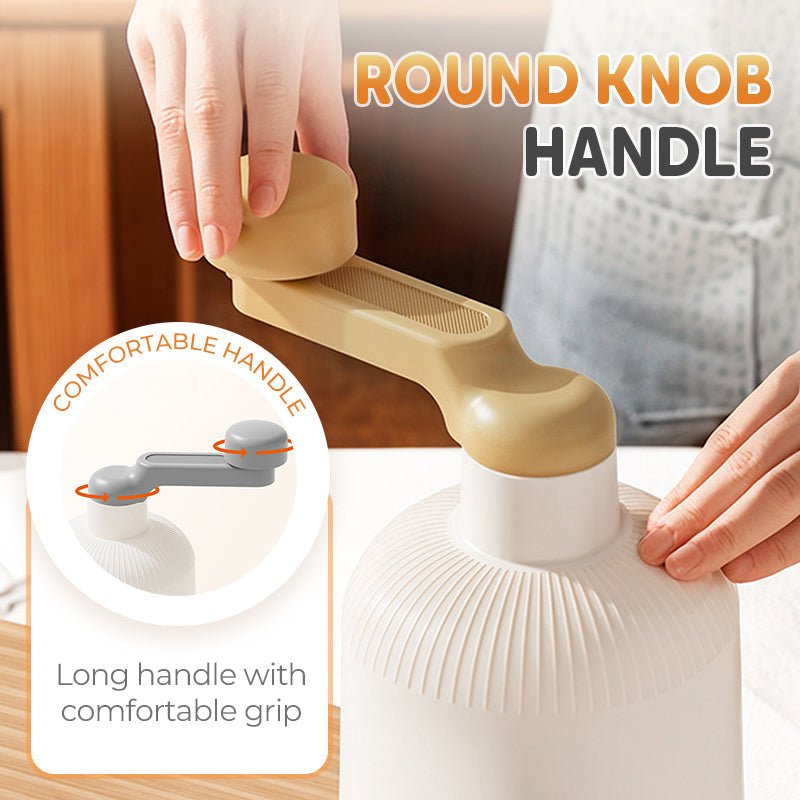 Eazy Ice Shaver | Hand Crank, Stainless Steel Blade for Shaved Ice - Hartwella