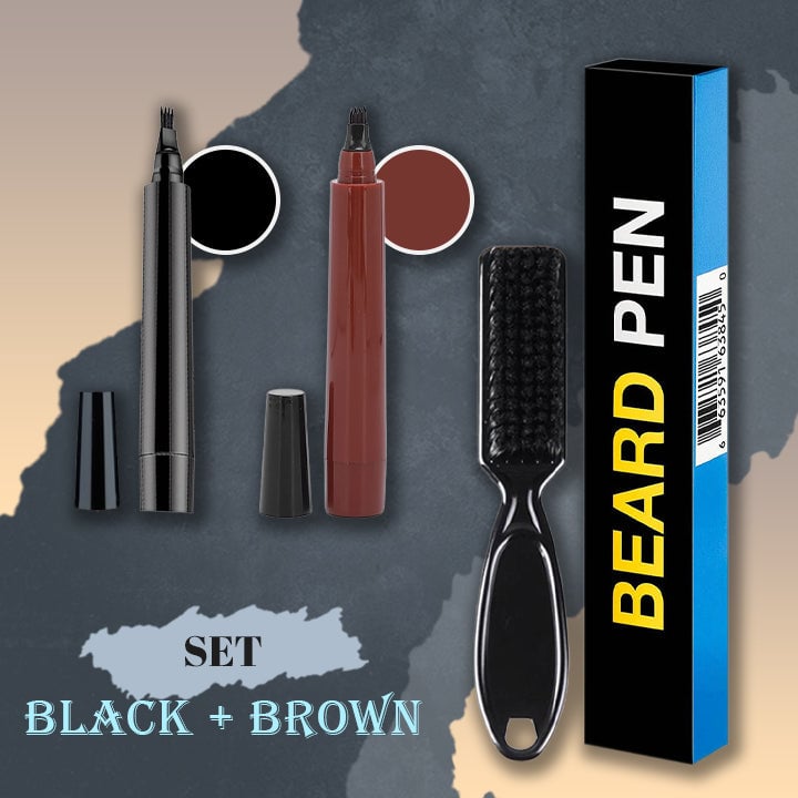 EdgeFill Beard Kit | Waterproof, Sweat - Proof, Precision Shaping - Hartwella