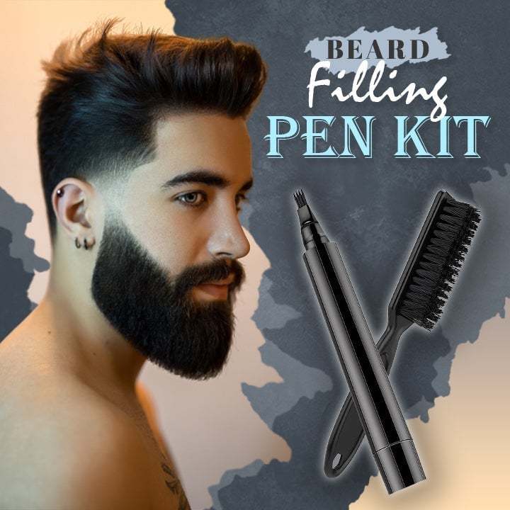 EdgeFill Beard Kit | Waterproof, Sweat - Proof, Precision Shaping - Hartwella
