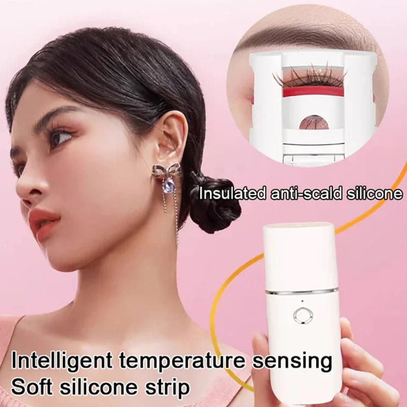 Elyra Heated Eyelash Curler | Rechargeable, Gentle Curling Technology - Hartwella
