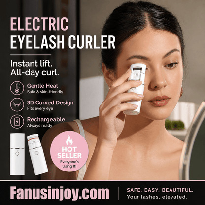 Elyra Heated Eyelash Curler | Rechargeable, Gentle Curling Technology - Hartwella