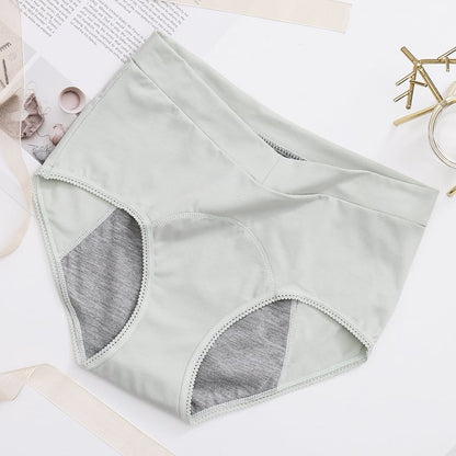 Elysia Leak Proof Panties | High - Waisted, Cotton Comfort - Hartwella