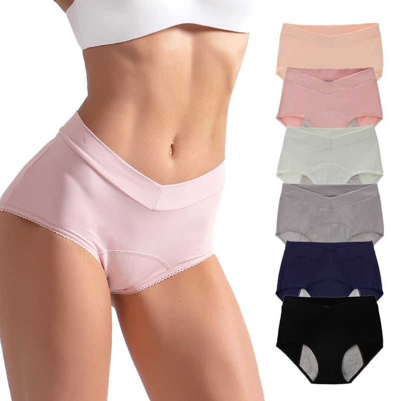 Elysia Leak Proof Panties | High - Waisted, Cotton Comfort - Hartwella