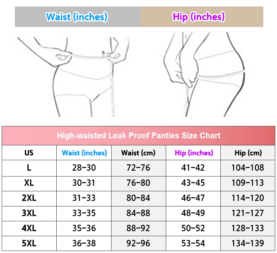 Elysia Leak Proof Panties | High - Waisted, Cotton Comfort - Hartwella