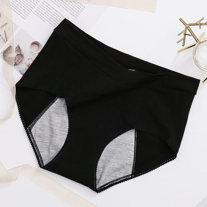 Elysia Leak Proof Panties | High - Waisted, Cotton Comfort - Hartwella