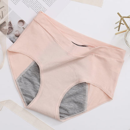 Elysia Leak Proof Panties | High - Waisted, Cotton Comfort - Hartwella