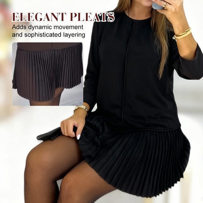 Elysia Women's Dress | Elegant Black Cocktail Dress, Comfortable Fit - Hartwella