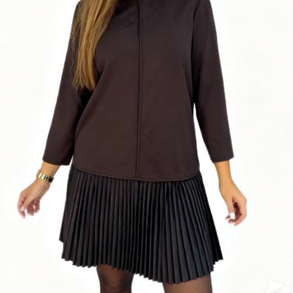 Elysia Women's Dress | Elegant Black Cocktail Dress, Comfortable Fit - Hartwella