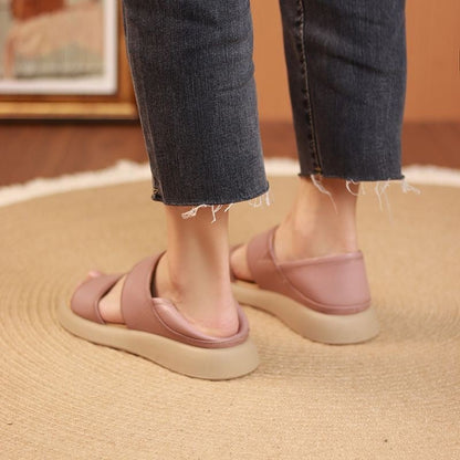 Elysia Women's Sandals | Comfortable Genuine Leather, Anti - Slip Sole - Hartwella