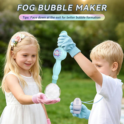 Elysian Bubble Wand | Fog - Filled Bubbles with Lights and Music - Hartwella