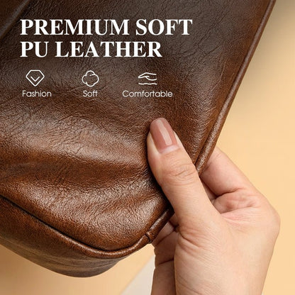 Elysian Crossbody Bag | Soft PU Leather, Lightweight - Hartwella
