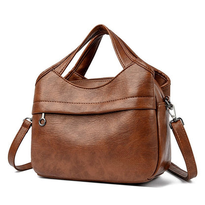 Elysian Crossbody Bag | Soft PU Leather, Lightweight - Hartwella