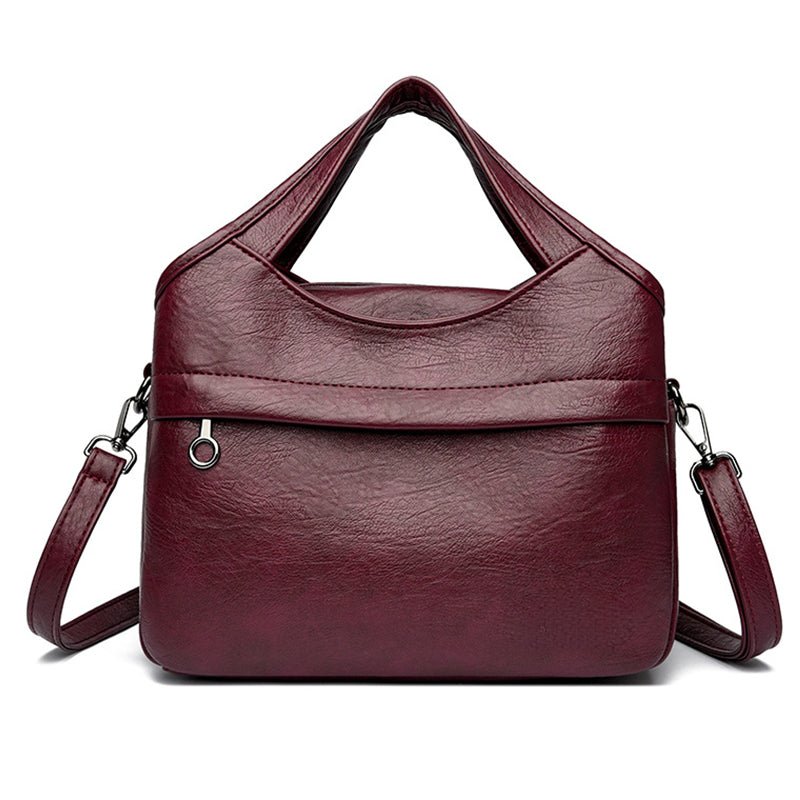 Elysian Crossbody Bag | Soft PU Leather, Lightweight - Hartwella