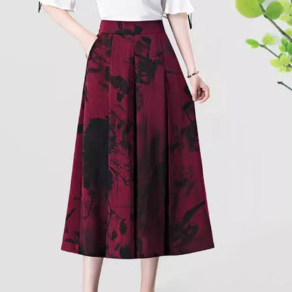 Elysian Culottes | Breathable Wide Leg Design, Wrinkle-Resistant - Hartwella
