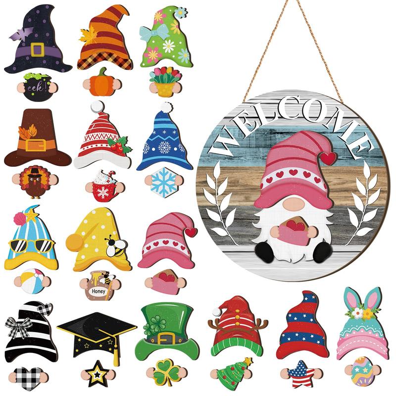Elysian Gnome | Magnetic Interchangeable Seasonal Decor - Hartwella