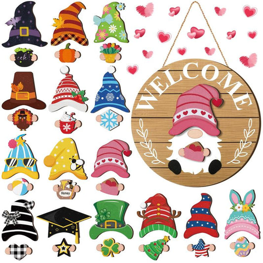 Elysian Gnome | Magnetic Interchangeable Seasonal Decor - Hartwella