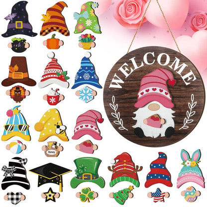 Elysian Gnome | Magnetic Interchangeable Seasonal Decor - Hartwella