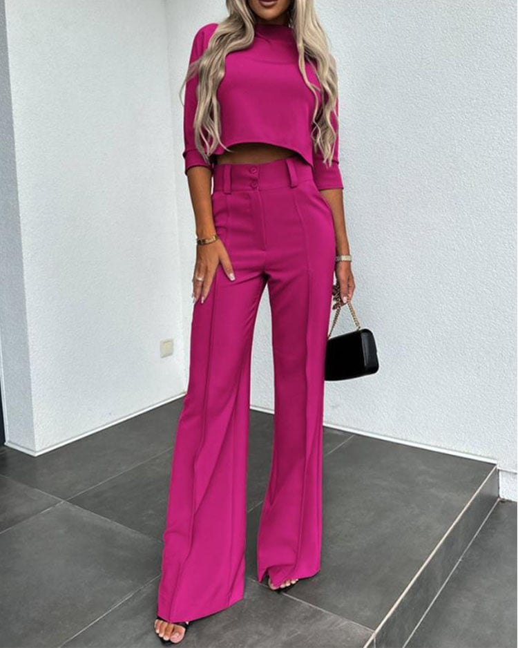 Elysian Pantsuit | High - Waisted, Tailored Fit for Women - Hartwella
