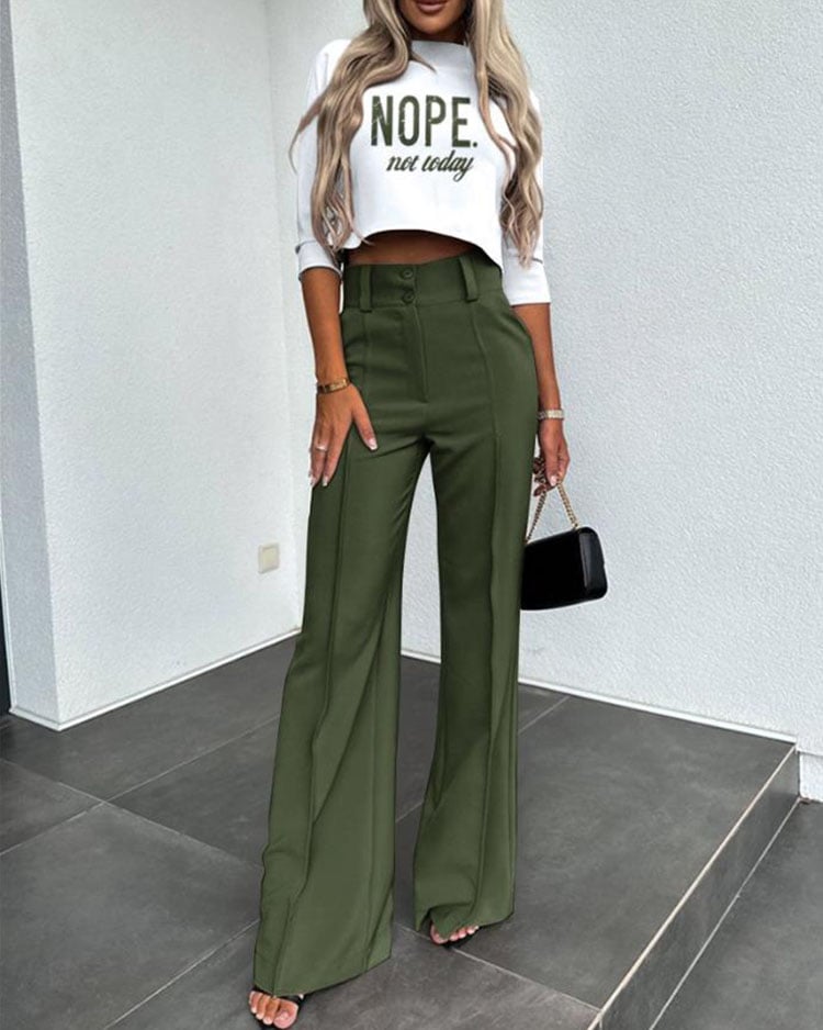 Elysian Pantsuit | High - Waisted, Tailored Fit for Women - Hartwella